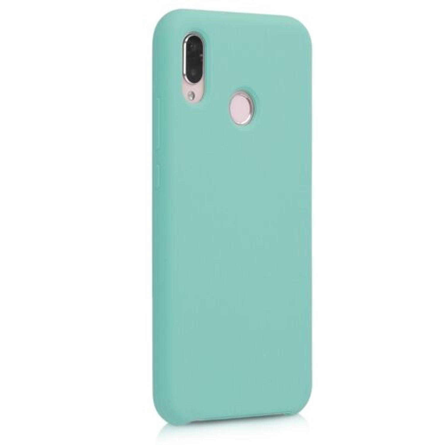 Husa pentru Huawei P20 Lite, Silicon, Verde, 45687.71 fotografia produsului View 8 L