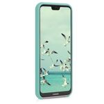 Husa pentru Huawei P20 Lite, Silicon, Verde, 45687.71 fotografia produsului View 3 S