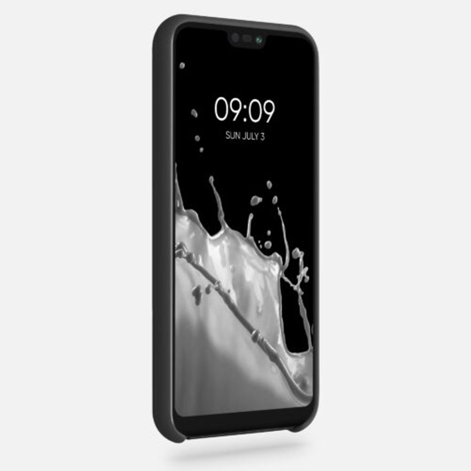 Husa pentru Huawei P20 Lite, Silicon, Negru, 45687.47 fotografia produsului View 3 L