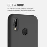 Husa pentru Huawei P20 Lite, Silicon, Negru, 45687.47 fotografia produsului View 4 S