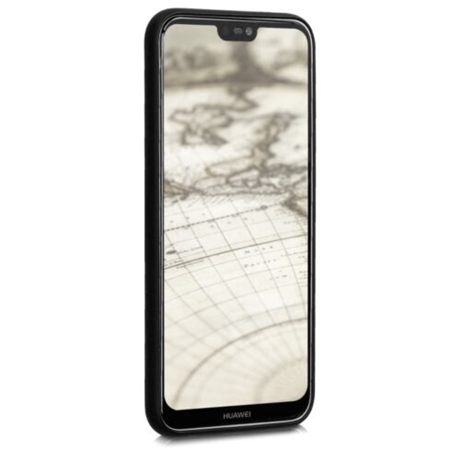 Husa pentru Huawei P20 Lite, Silicon, Negru, 46534.12 fotografia produsului View 3 L