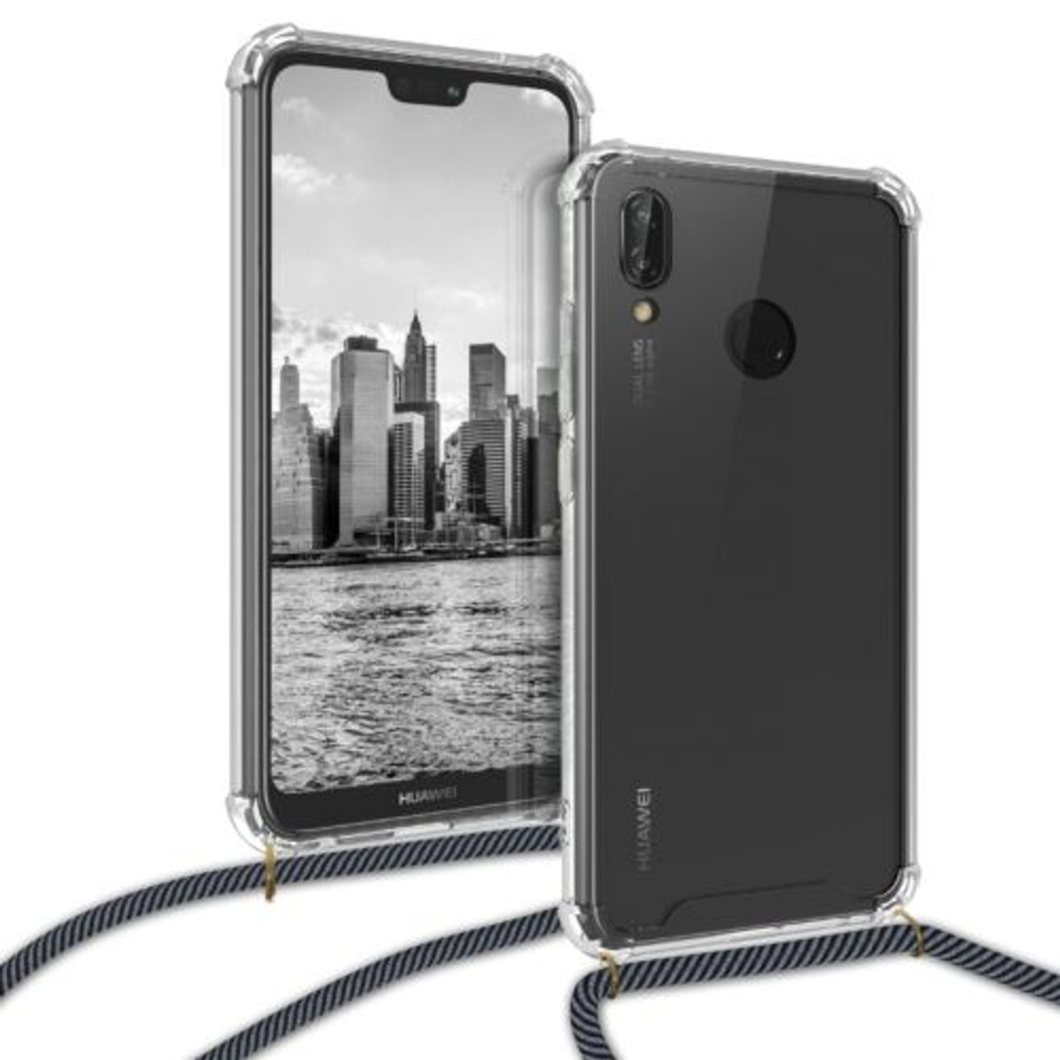 Husa pentru Huawei P20 Lite, Silicon, Transparent, 47165.73 fotografia produsului View 3 L