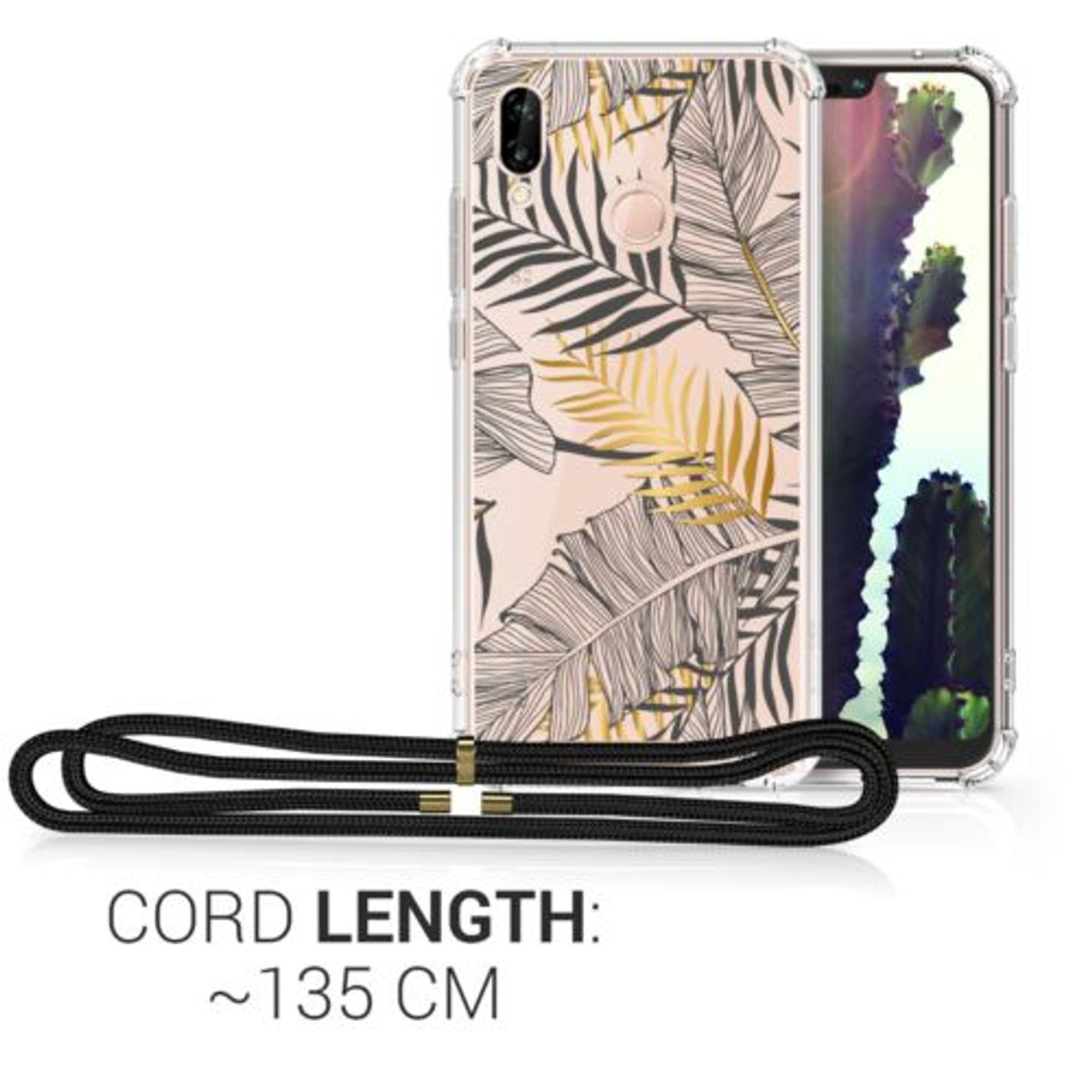 Husa pentru Huawei P20 Lite, Silicon, Multicolor, 48484.03 fotografia produsului View 4 L
