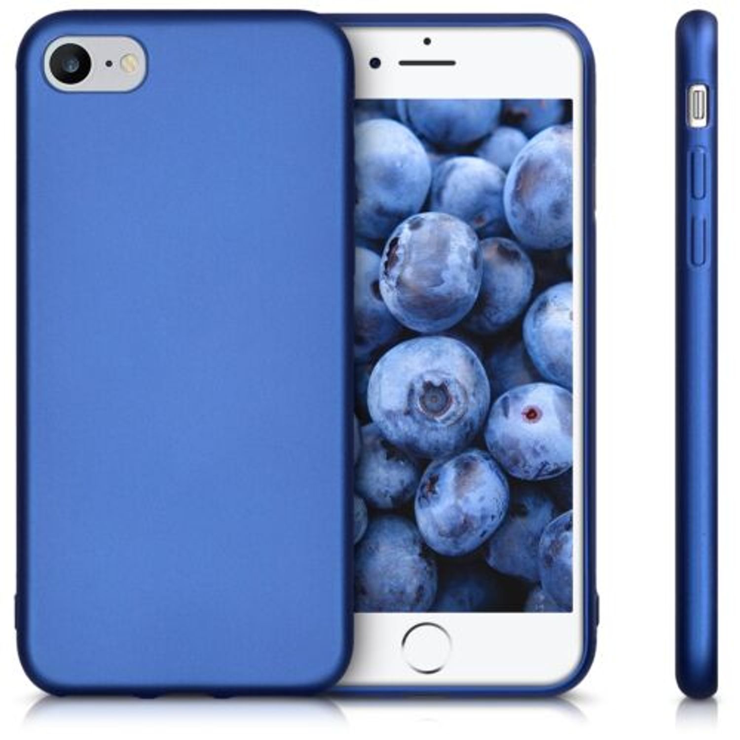 Husa pentru Apple iPhone 8/iPhone 7/iPhone SE 2, Silicon, Albastru, 40350.64 fotografia produsului View 2 L