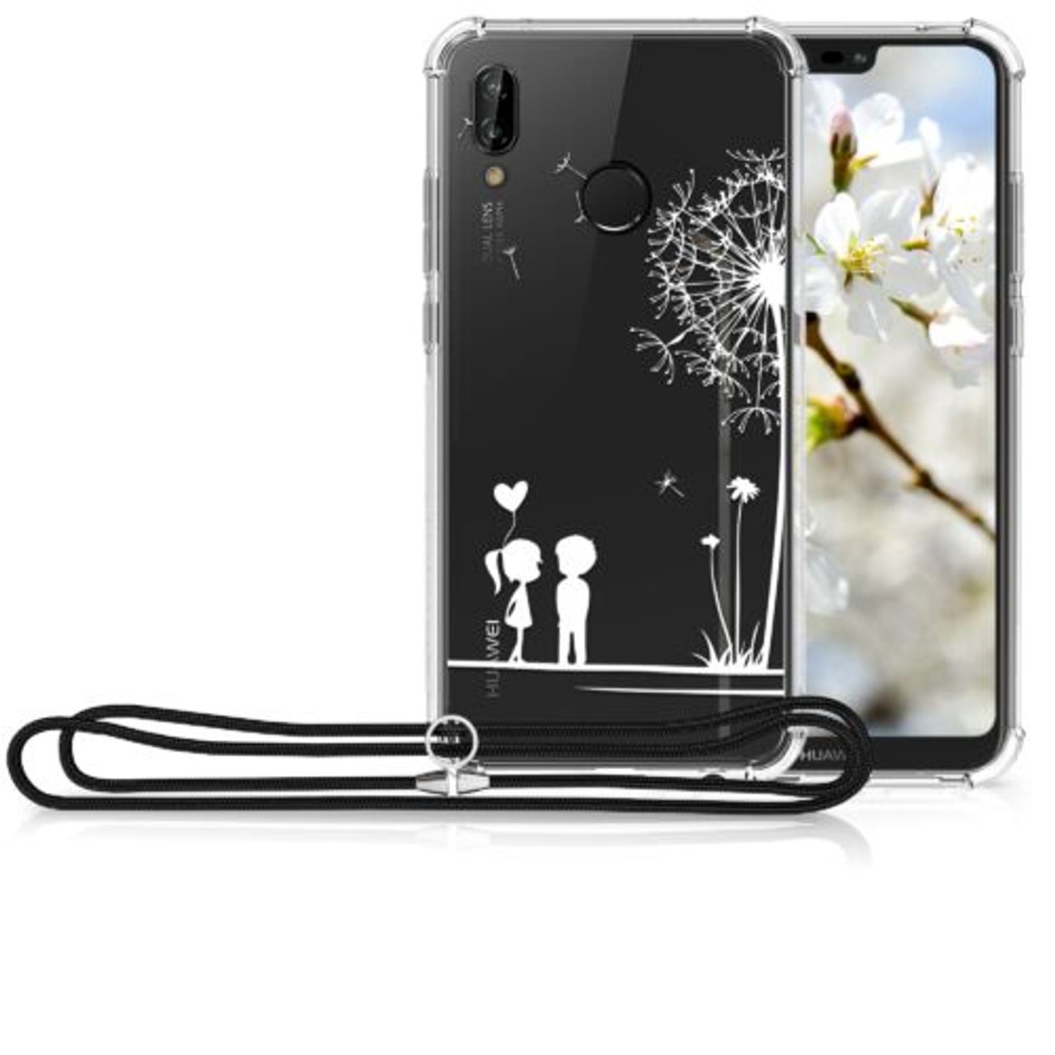 Husa pentru Huawei P20 Lite, Silicon, Alb, 48484.11 fotografia produsului View 8 L