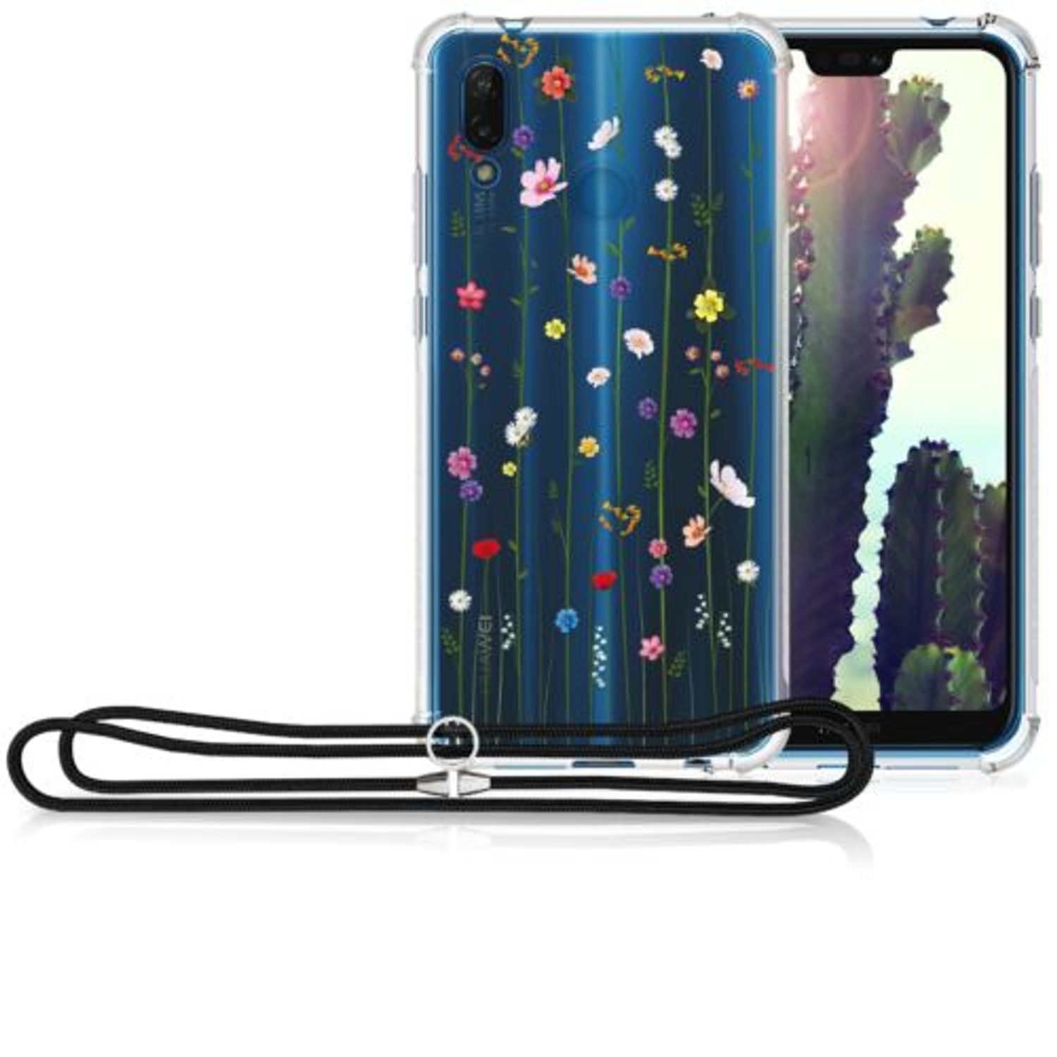 Husa pentru Huawei P20 Lite, Silicon, Multicolor, 48484.07 fotografia produsului View 8 L