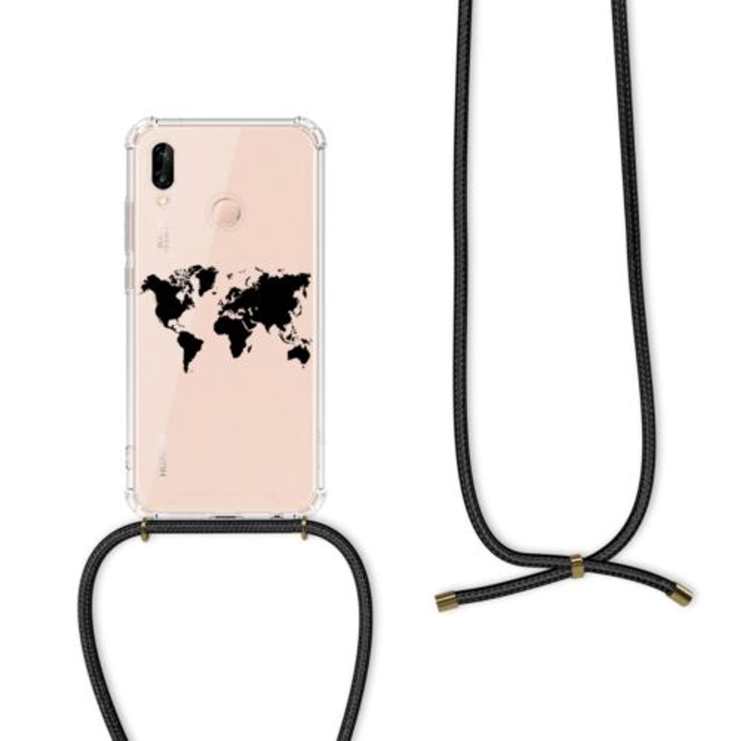 Husa pentru Huawei P20 Lite, Silicon, Negru, 48484.02 fotografia produsului View 2 L