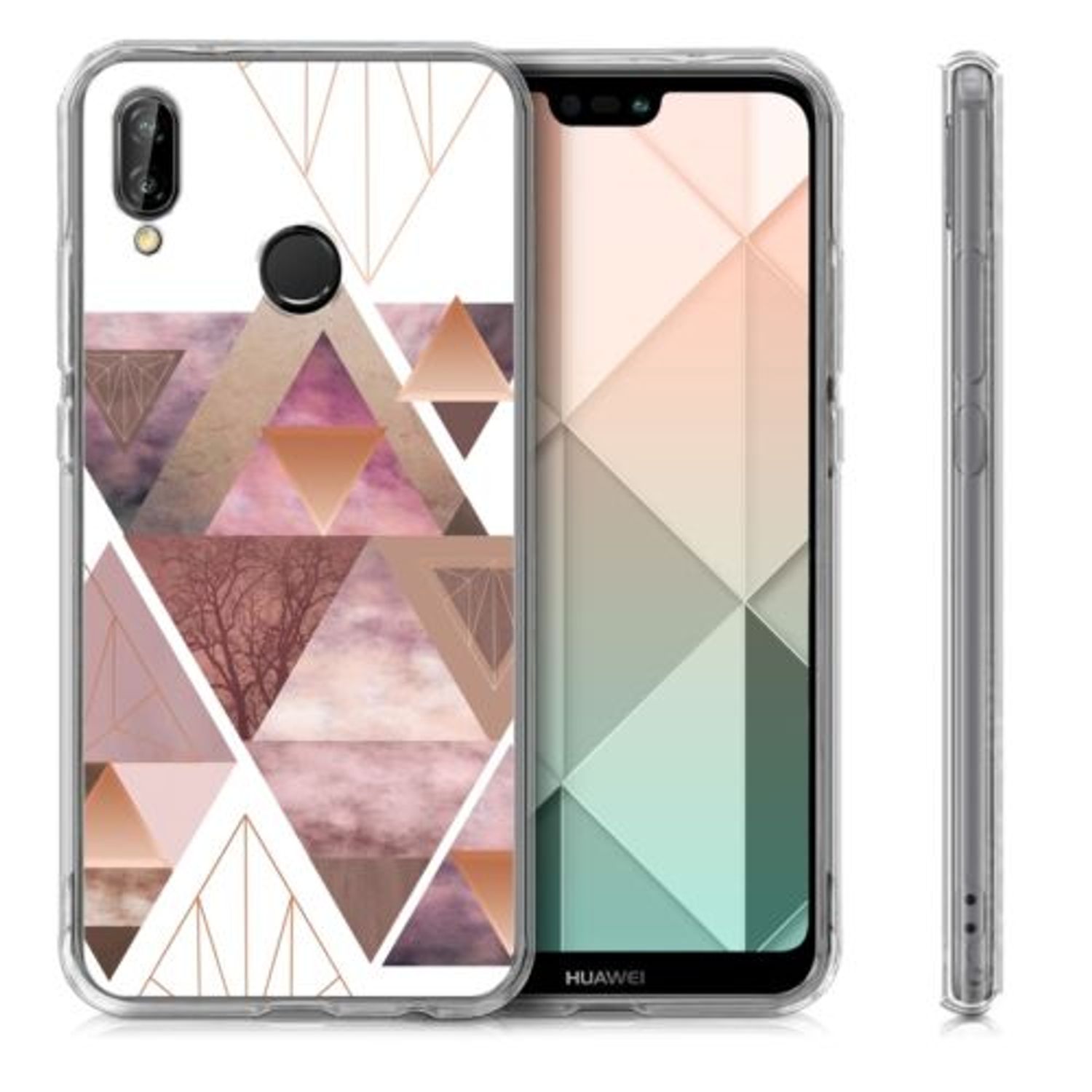 Husa pentru Huawei P20 Lite, Silicon, Multicolor, 44889.12 fotografia produsului View 2 L