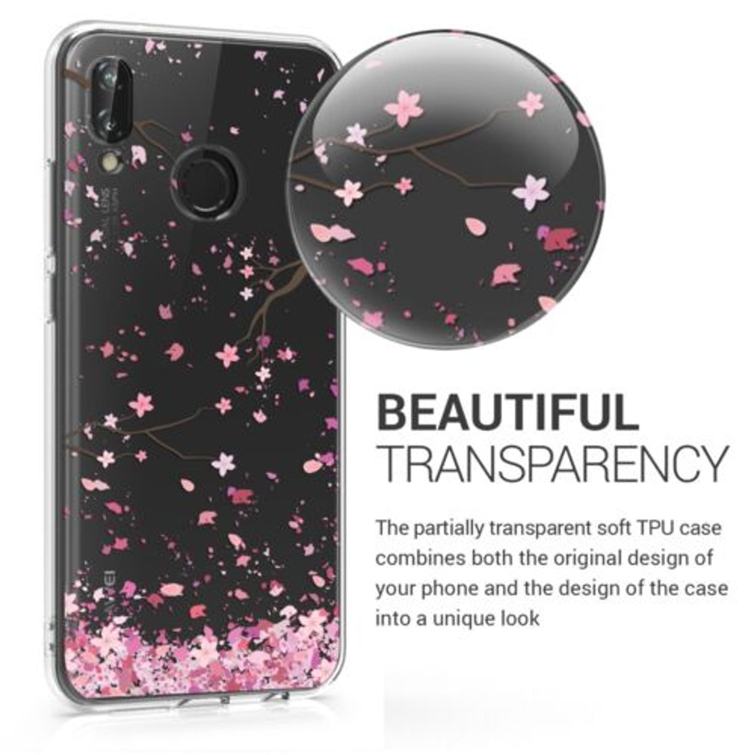 Husa pentru Huawei P20 Lite, Silicon, Multicolor, 44373.43 fotografia produsului View 3 L