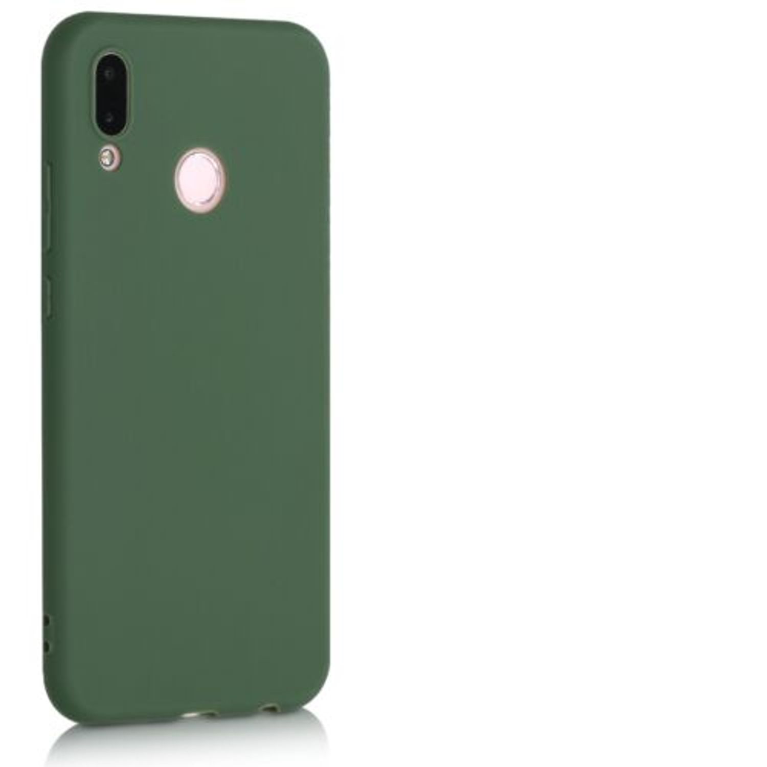 Husa pentru Huawei P20 Lite, Silicon, Verde, 44358.80 fotografia produsului View 8 L