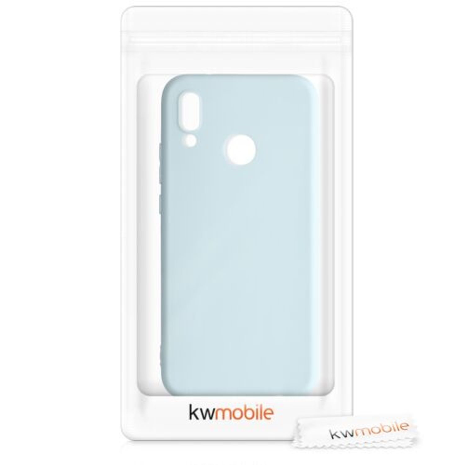 Husa pentru Huawei P20 Lite, Silicon, Albastru, 44358.200 fotografia produsului View 7 L