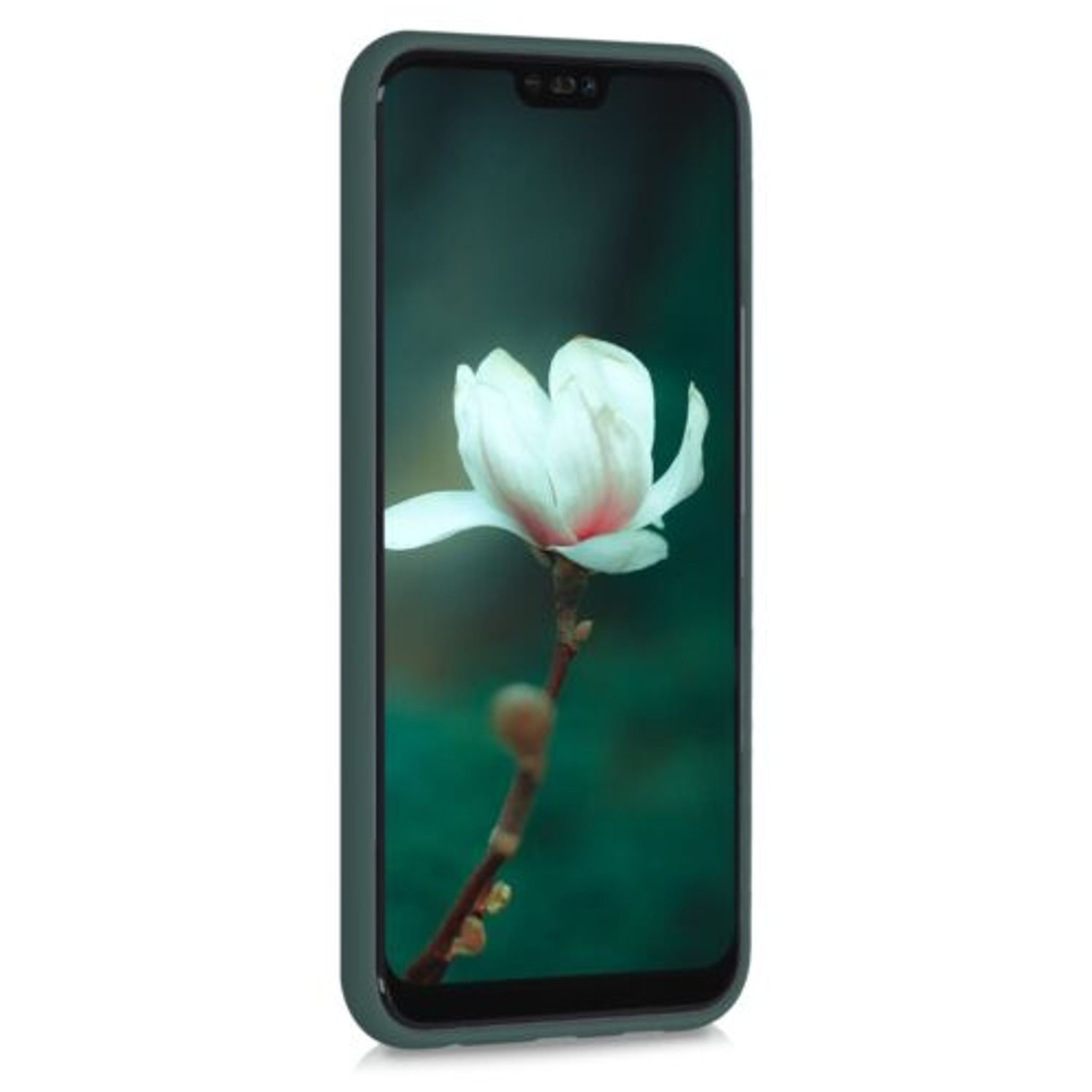 Husa pentru Huawei P20 Lite, Silicon, Verde, 44358.171 fotografia produsului View 5 L