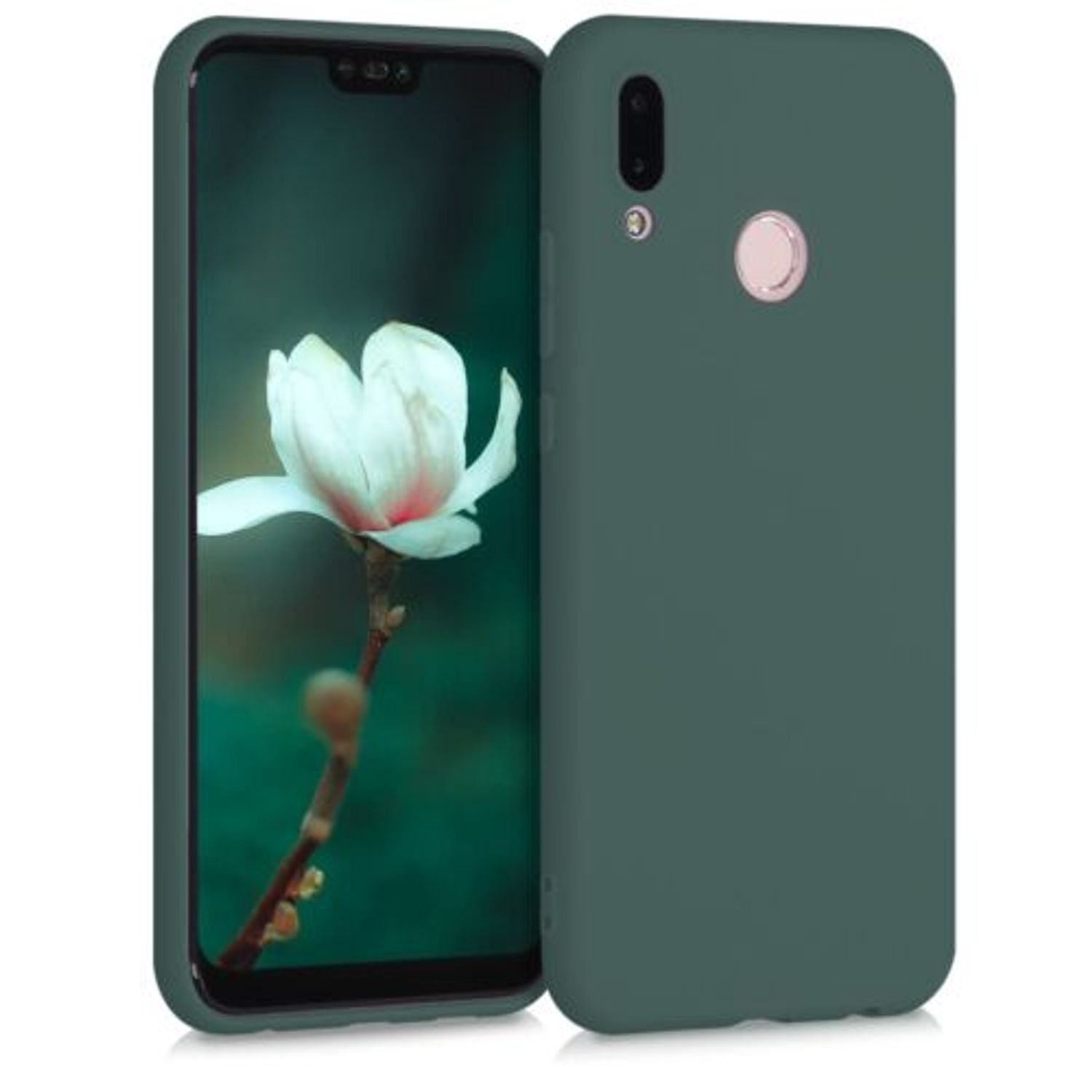 Husa pentru Huawei P20 Lite, Silicon, Verde, 44358.171 fotografia produsului