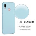Husa pentru Huawei P20 Lite, Silicon, Albastru, 44358.58 fotografia produsului View 4 S