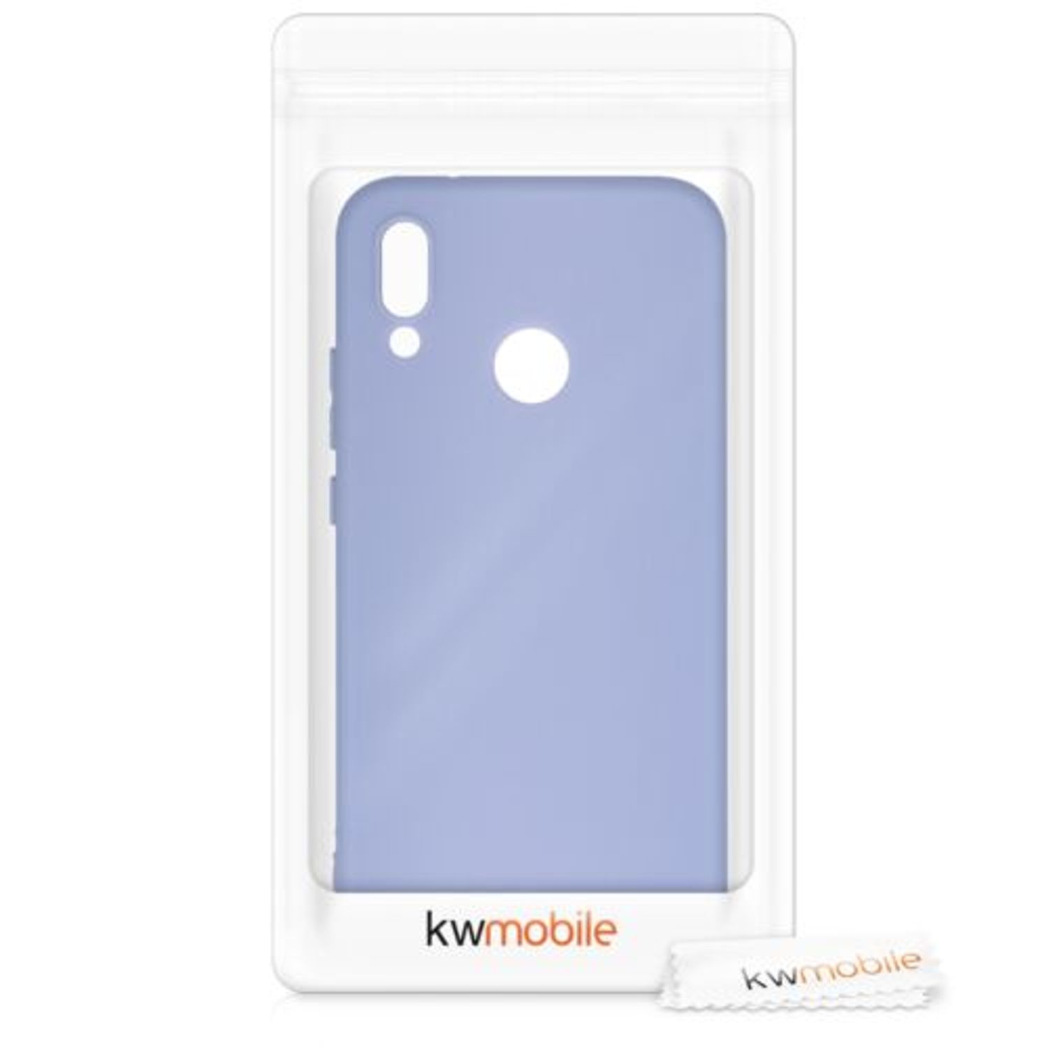 Husa pentru Huawei P20 Lite, Silicon, Mov, 44358.139 fotografia produsului View 7 L