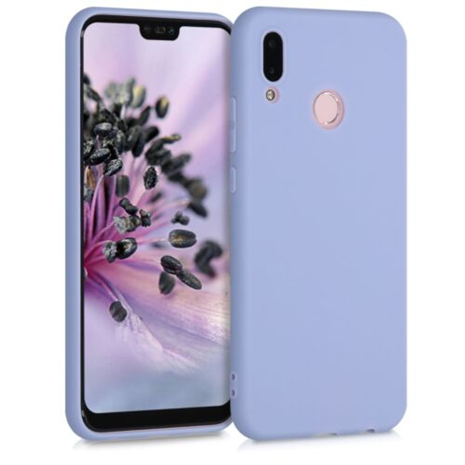 Husa pentru Huawei P20 Lite, Silicon, Mov, 44358.139 fotografia produsului