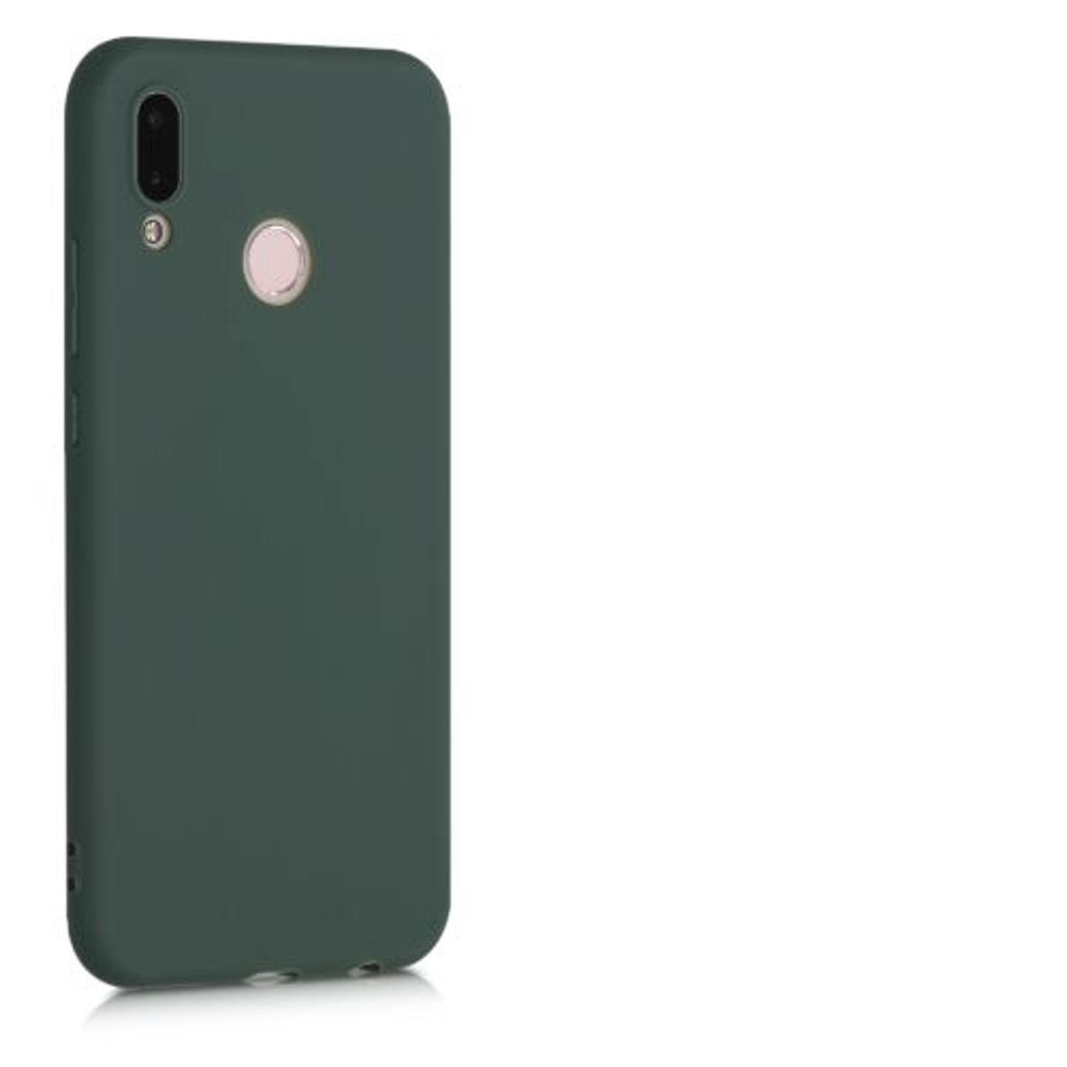 Husa pentru Huawei P20 Lite, Silicon, Verde, 44358.169 fotografia produsului View 7 L