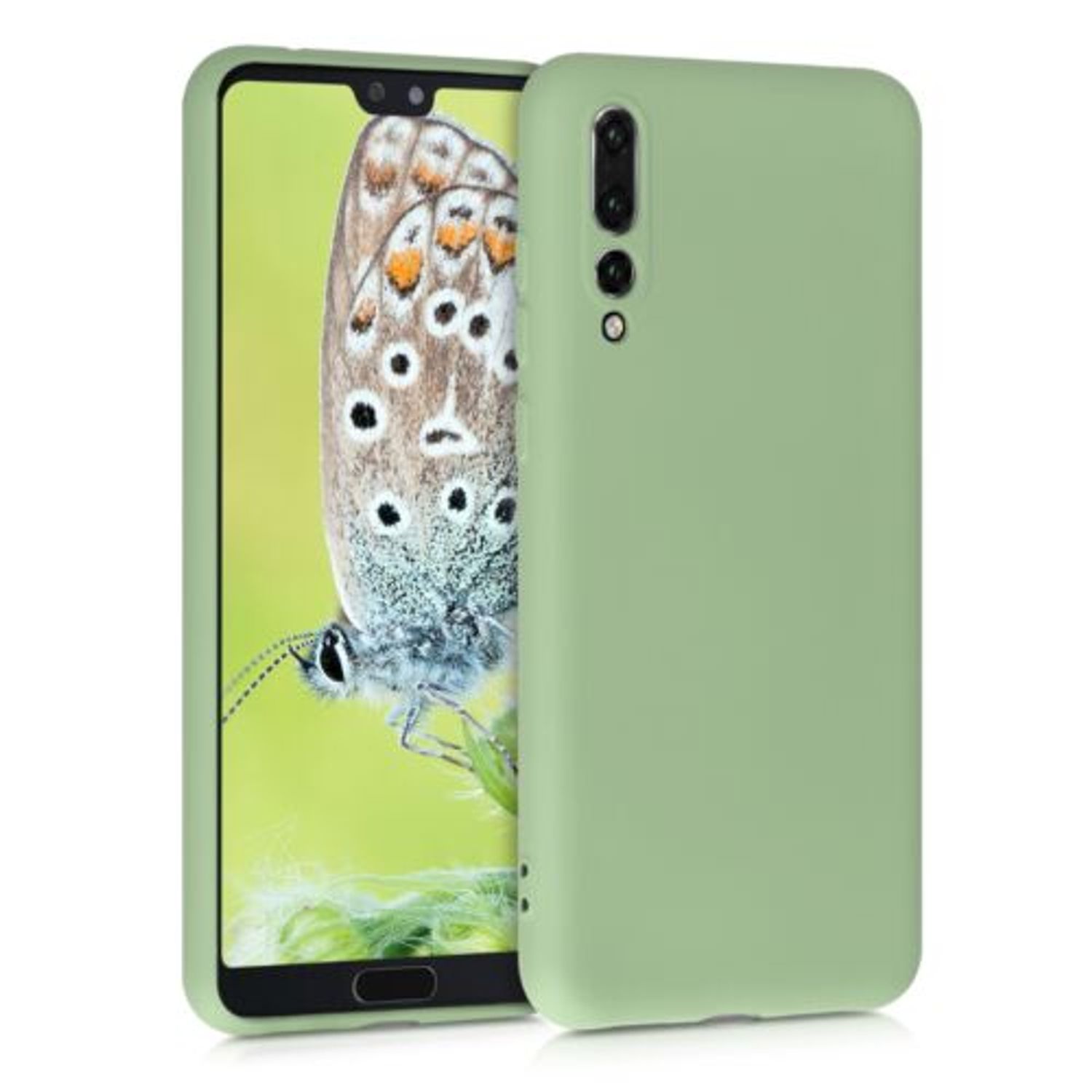 Husa pentru Huawei P20 Pro, Silicon, Verde, 51814.174 fotografia produsului