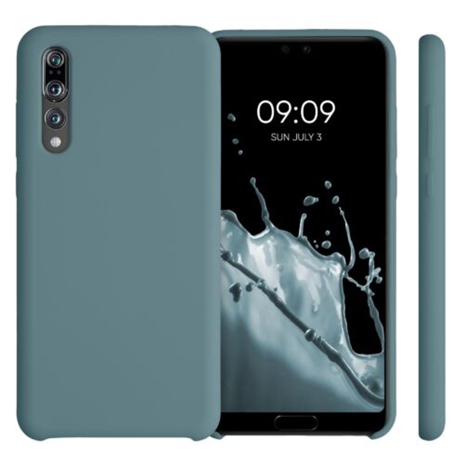 Husa pentru Huawei P20 Pro, Silicon, Verde, 47706.207 fotografia produsului View 2 L