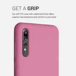 Husa pentru Huawei P20 Pro, Silicon, Roz, 47706.212 fotografia produsului View 4 S