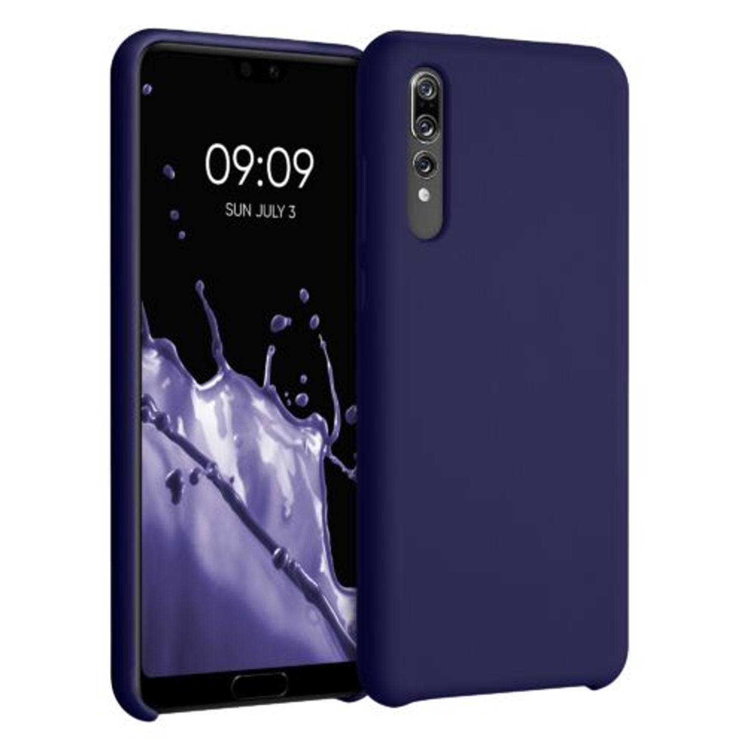 Husa pentru Huawei P20 Pro, Silicon, Albastru, 47706.182 fotografia produsului