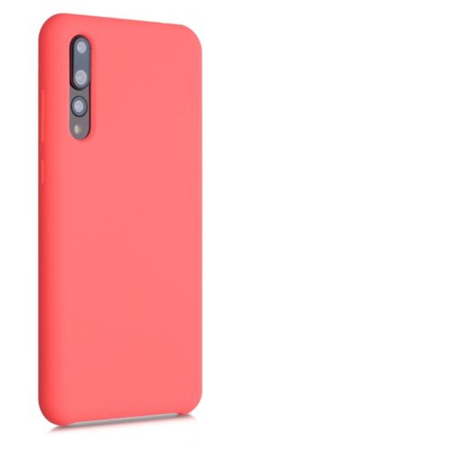 Husa pentru Huawei P20 Pro, Silicon, Coral, 47706.103 fotografia produsului View 8 L