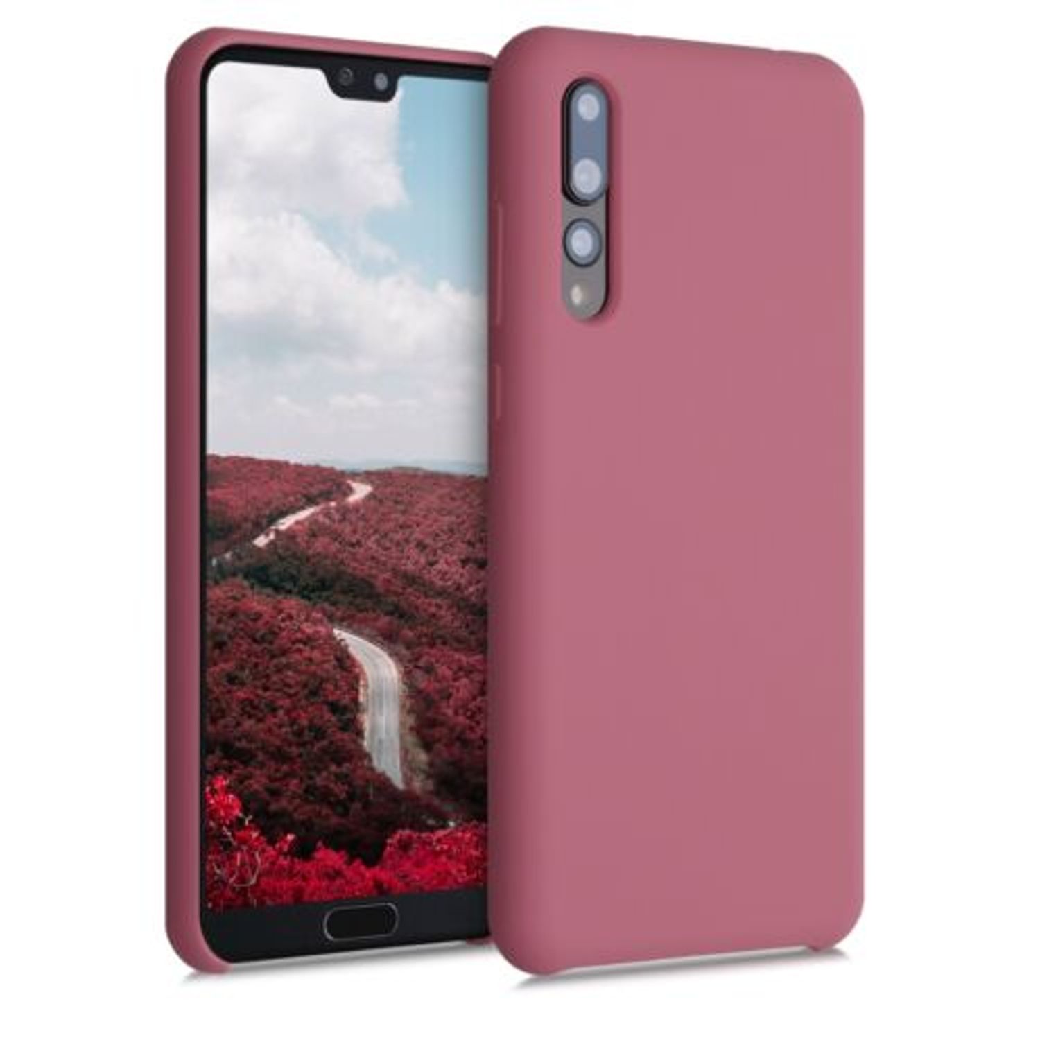Husa pentru Huawei P20 Pro, Silicon, Roz, 47706.167 fotografia produsului