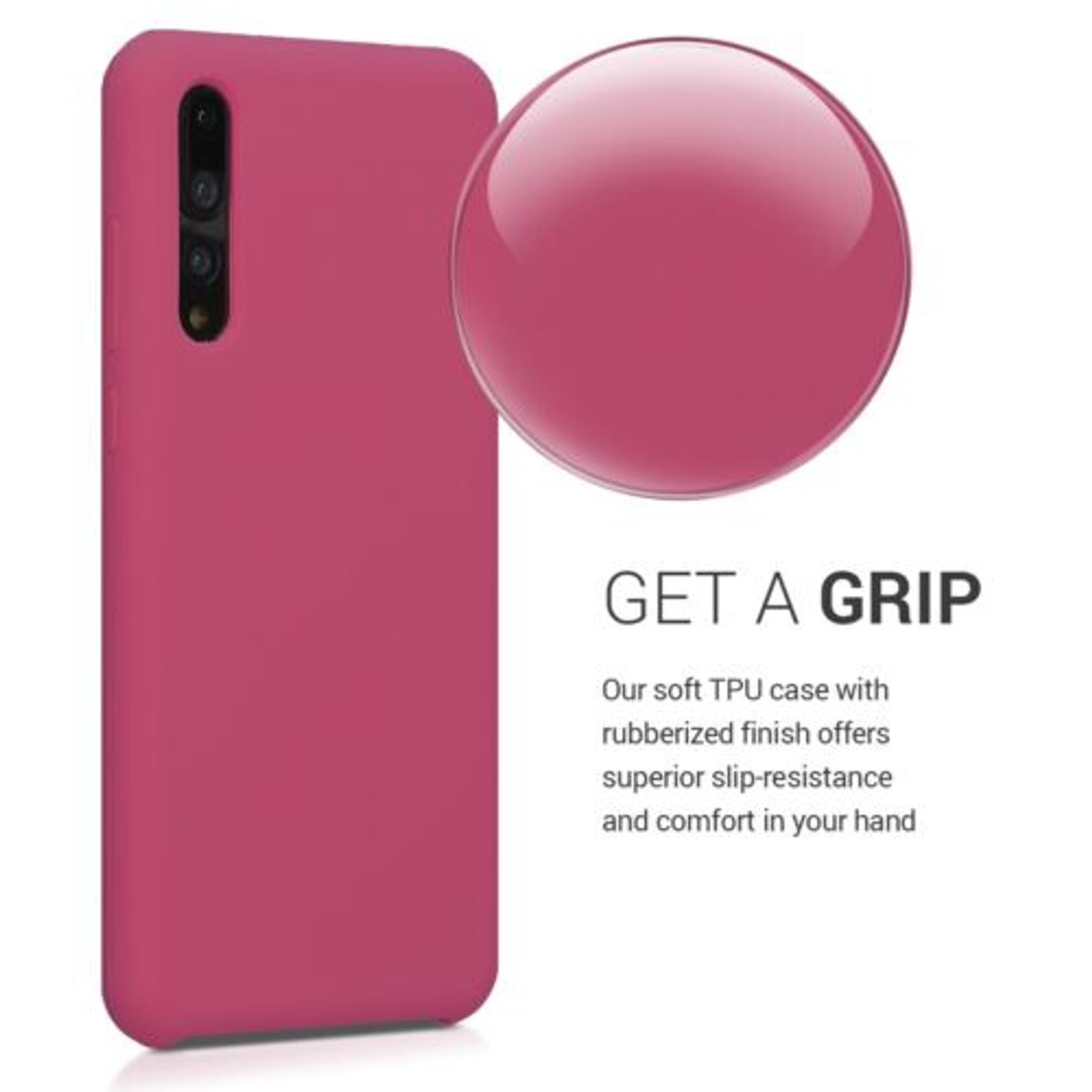 Husa pentru Huawei P20 Pro, Silicon, Violet, 47706.100 fotografia produsului View 13 L