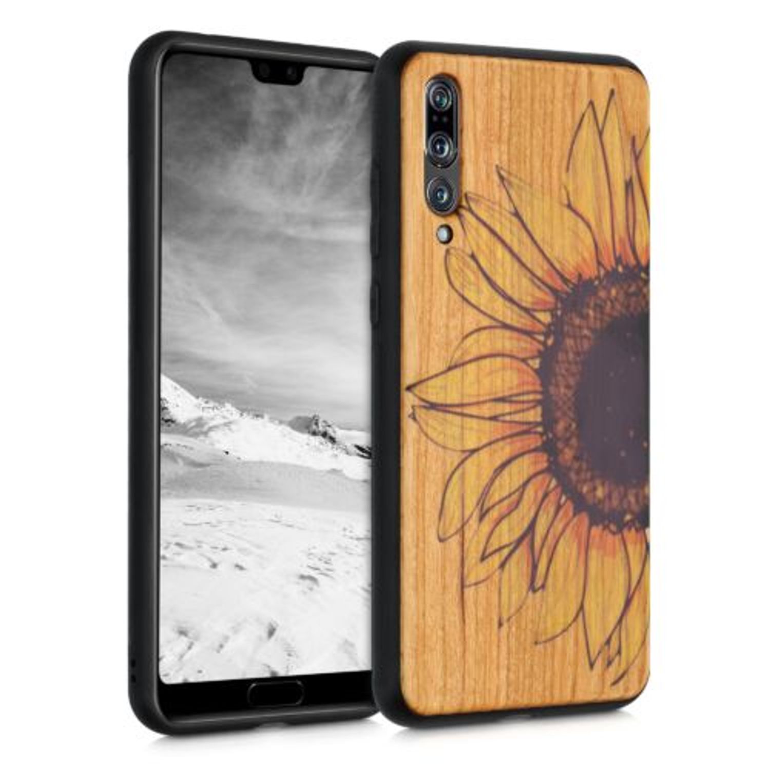 Husa pentru Huawei P20 Pro, Lemn, Multicolor, 45637.20 fotografia produsului