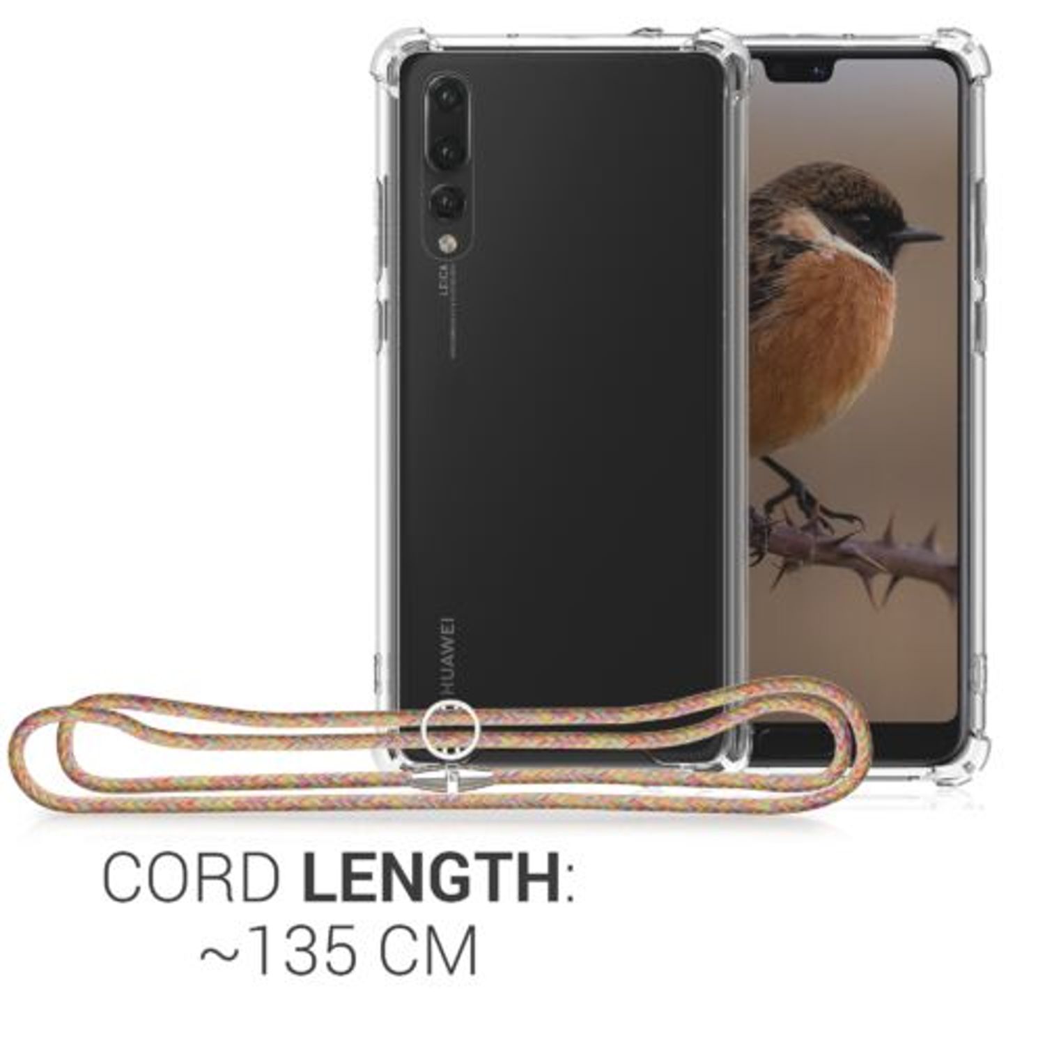 Husa pentru Huawei P20 Pro, Silicon, Transparent, 48856.32 fotografia produsului View 4 L