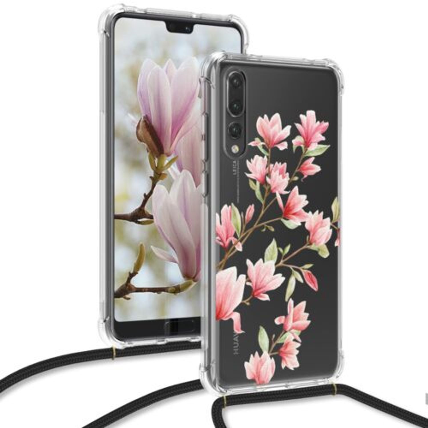 Husa pentru Huawei P20 Pro, Silicon, Roz, 51781.01 fotografia produsului View 5 L