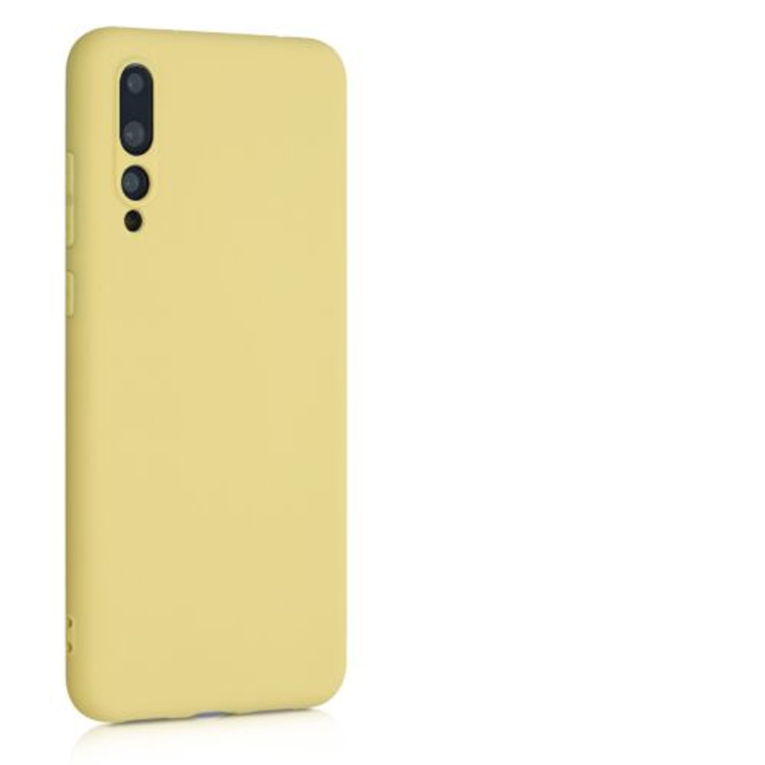 Husa pentru Huawei P20 Pro, Silicon, Galben, 44223.49 fotografia produsului View 8 L