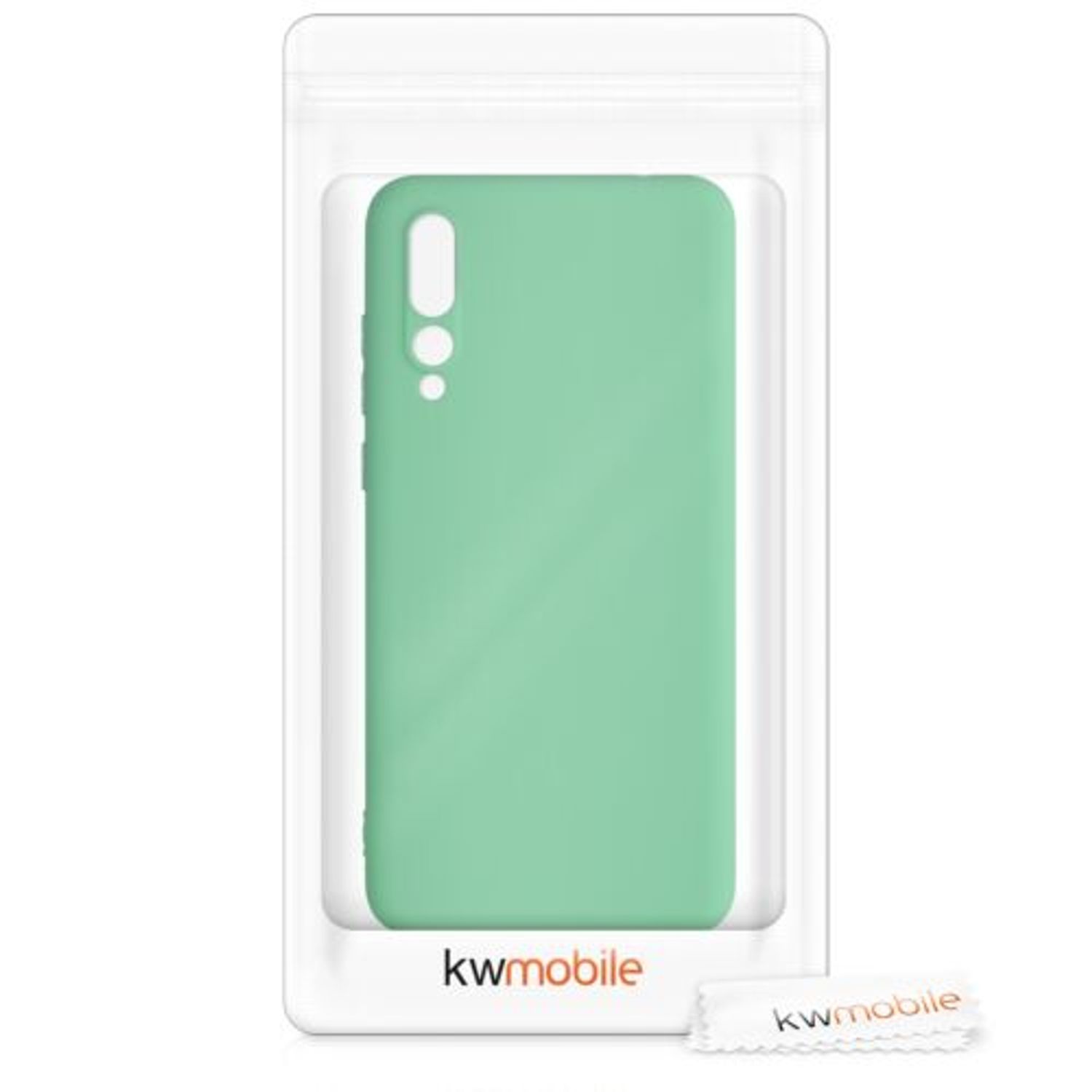 Husa pentru Huawei P20 Pro, Silicon, Verde, 44223.147 fotografia produsului View 7 L