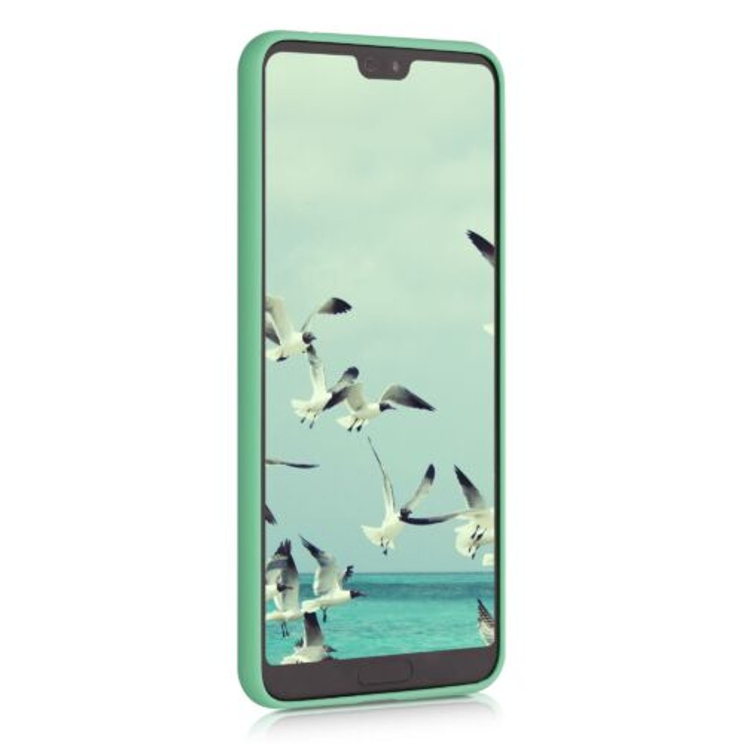 Husa pentru Huawei P20 Pro, Silicon, Verde, 44223.147 fotografia produsului View 3 L
