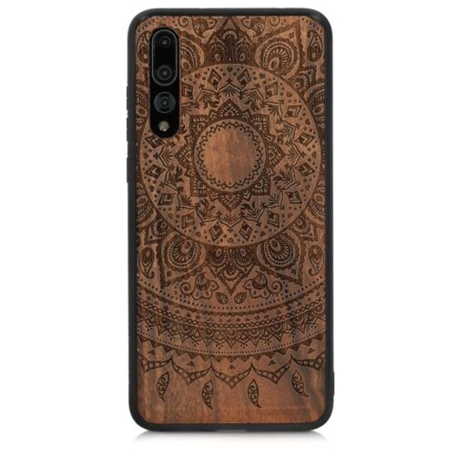 Husa pentru Huawei P20 Pro, Lemn, Maro, 45637.02 fotografia produsului View 8 L
