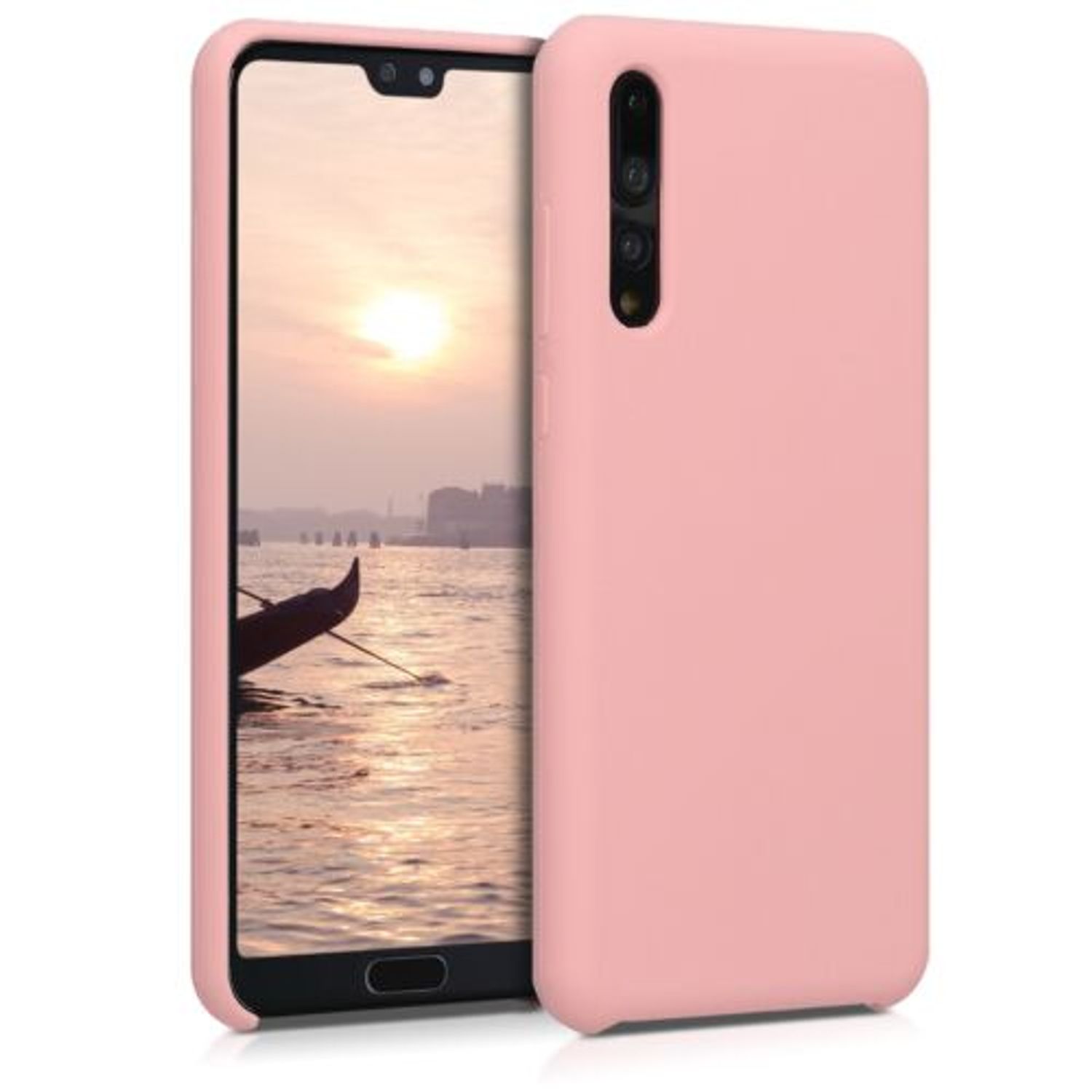 Husa pentru Huawei P20 Pro, Silicon, Rose Gold, 47706.89 fotografia produsului View 8 L