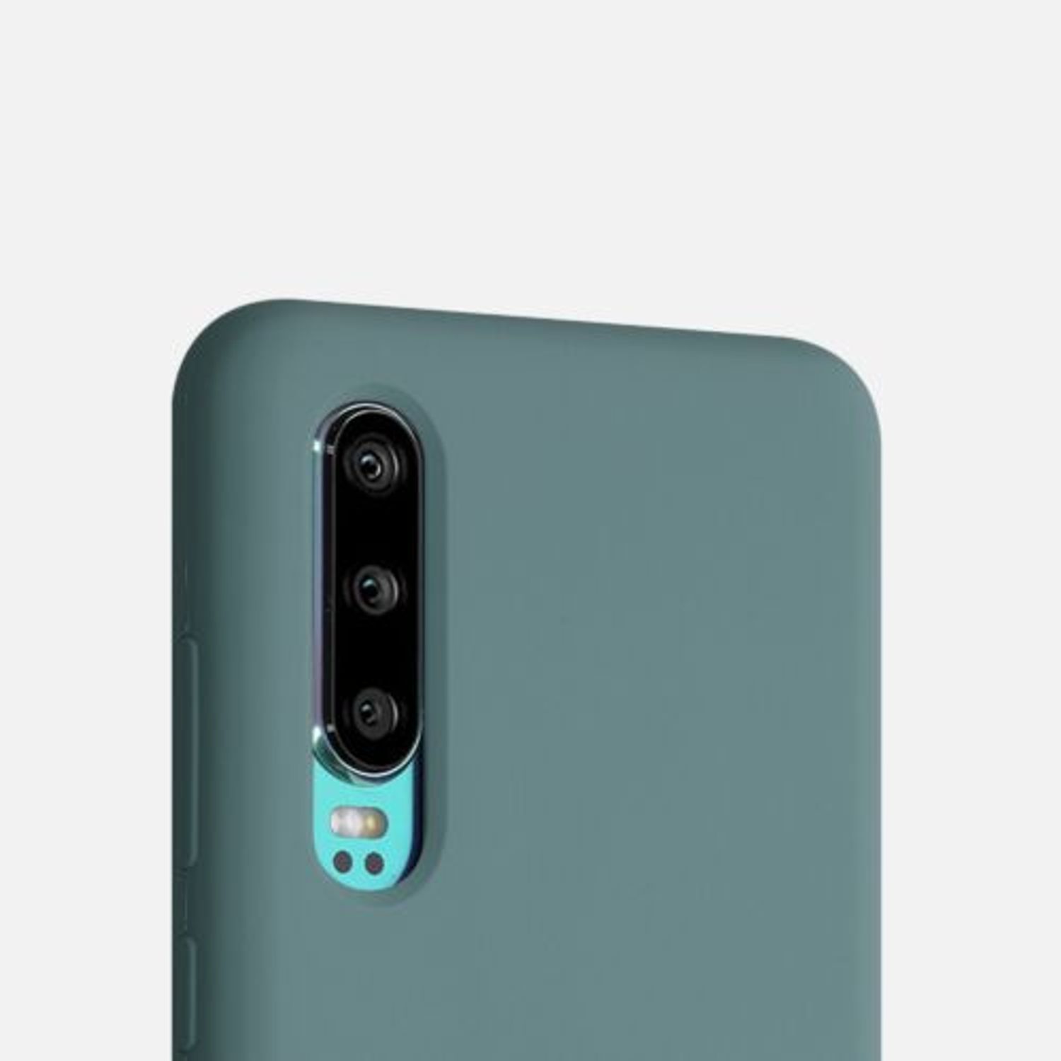 Husa pentru Huawei P30, Silicon, Verde, 47414.207 fotografia produsului View 8 L