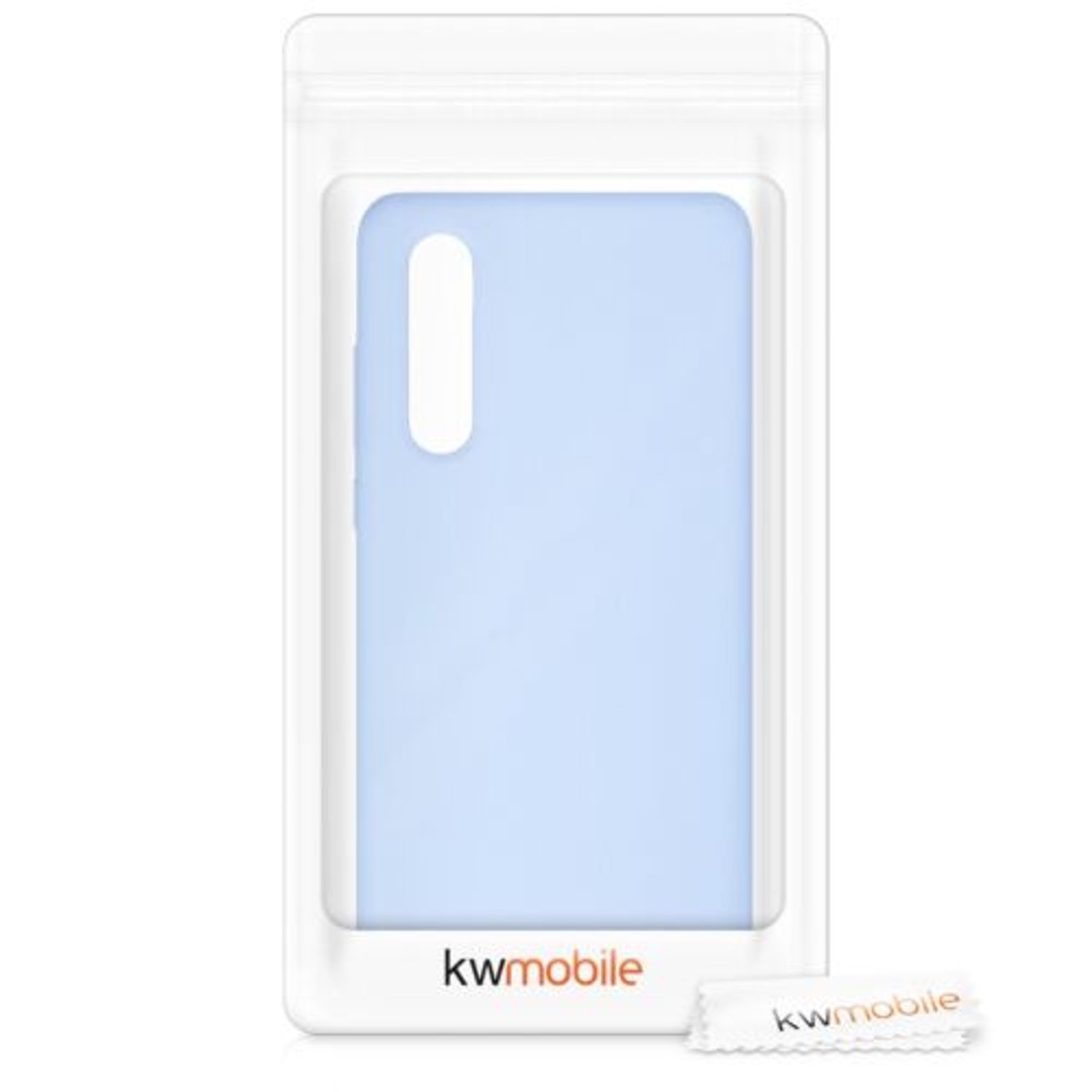 Husa pentru Huawei P30, Silicon, Albastru, 47414.58 fotografia produsului View 7 L