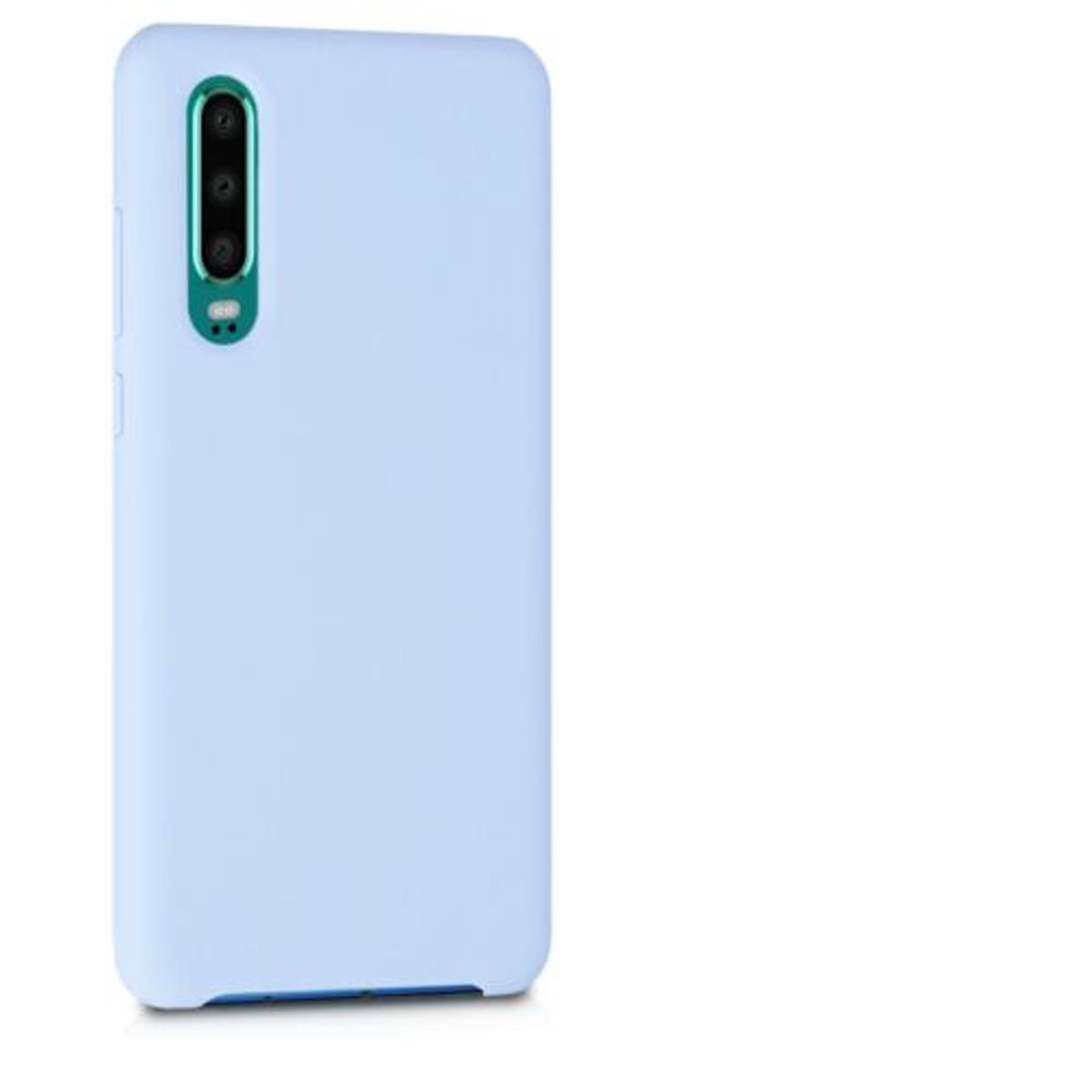 Husa pentru Huawei P30, Silicon, Albastru, 47414.58 fotografia produsului View 8 L