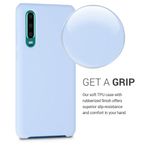 Husa pentru Huawei P30, Silicon, Albastru, 47414.58 fotografia produsului View 4 S