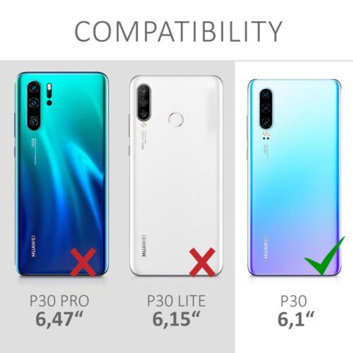 Husa pentru Huawei P30, Silicon, Roz, 47414.167 fotografia produsului View 4 L