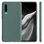 Husa pentru Huawei P30, Silicon, Verde, 47410.171 fotografia produsului View 5 S