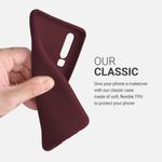 Husa pentru Huawei P30, Silicon, Rosu, 47410.190 fotografia produsului View 3 S