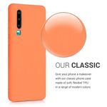 Husa pentru Huawei P30, Silicon, Portocaliu, 47410.150 fotografia produsului View 4 S
