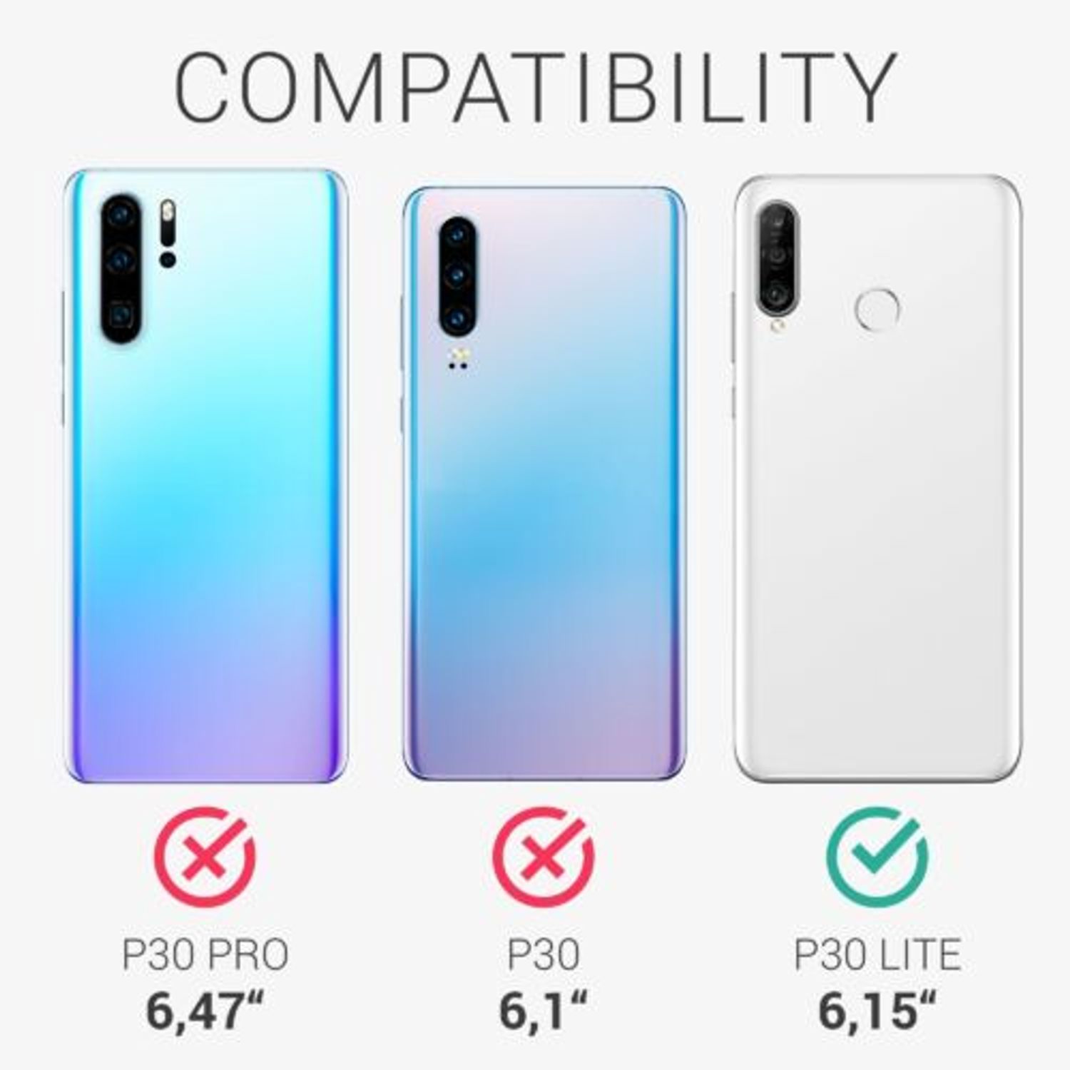 Husa pentru Huawei P30 Lite, Silicon, Roz, 47510.212 fotografia produsului View 6 L