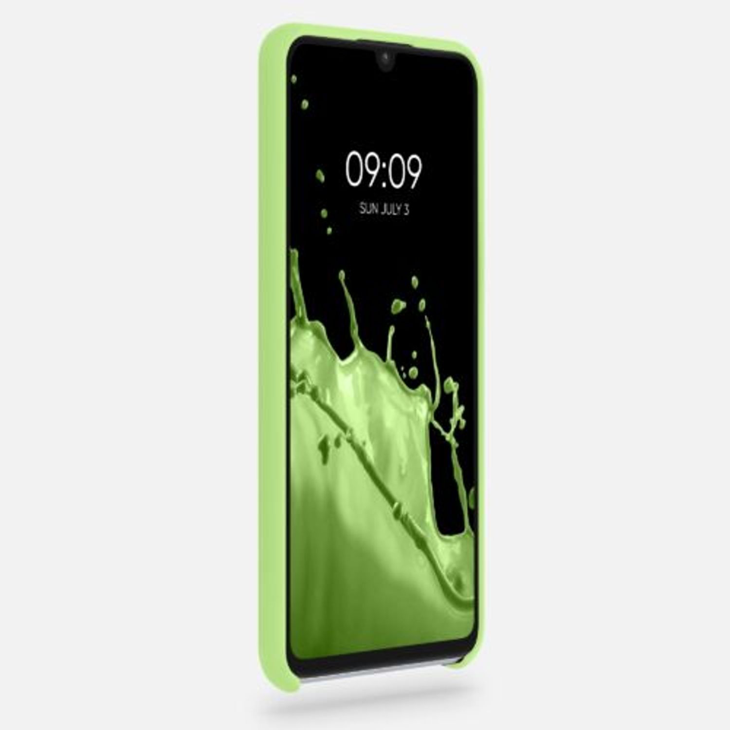 Husa pentru Huawei P30 Lite, Silicon, Verde, 47510.214 fotografia produsului View 3 L