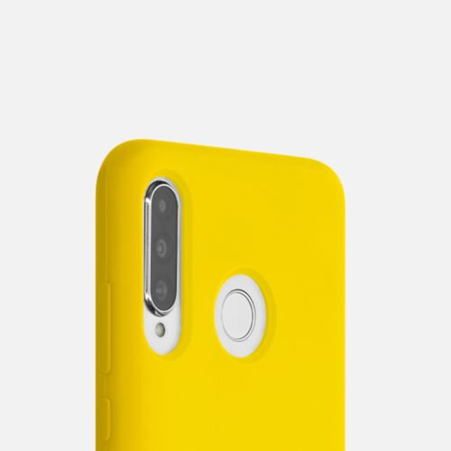 Husa pentru Huawei P30 Lite, Silicon, Galben, 47510.165 fotografia produsului View 8 L