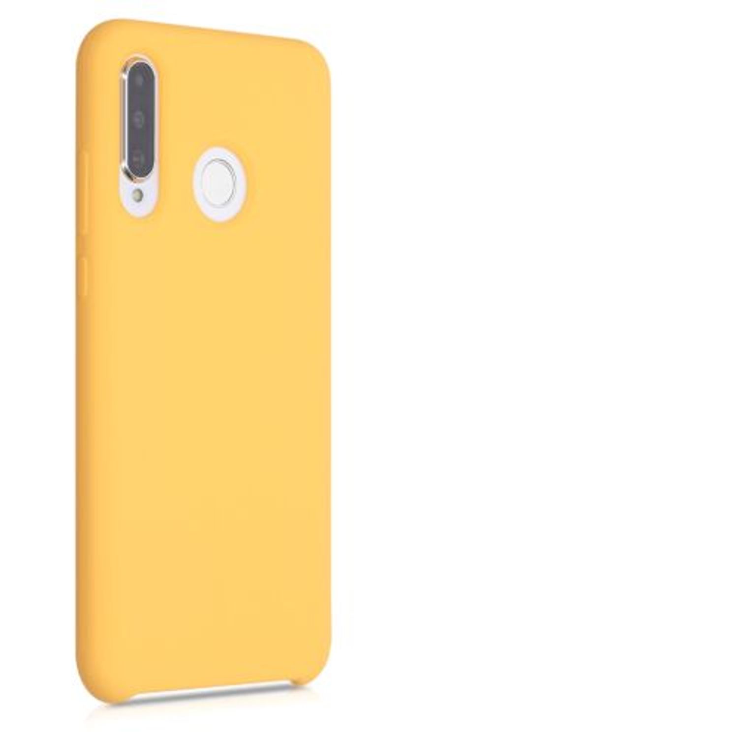 Husa pentru Huawei P30 Lite, Silicon, Portocaliu, 47510.191 fotografia produsului View 8 L