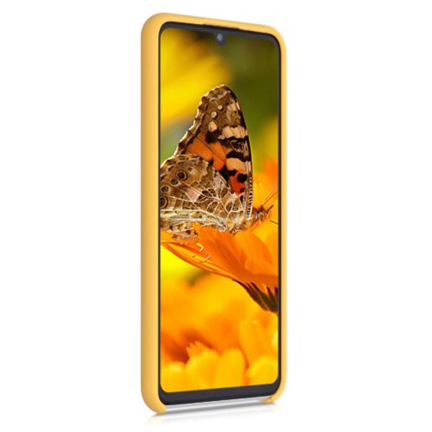 Husa pentru Huawei P30 Lite, Silicon, Portocaliu, 47510.191 fotografia produsului View 3 L