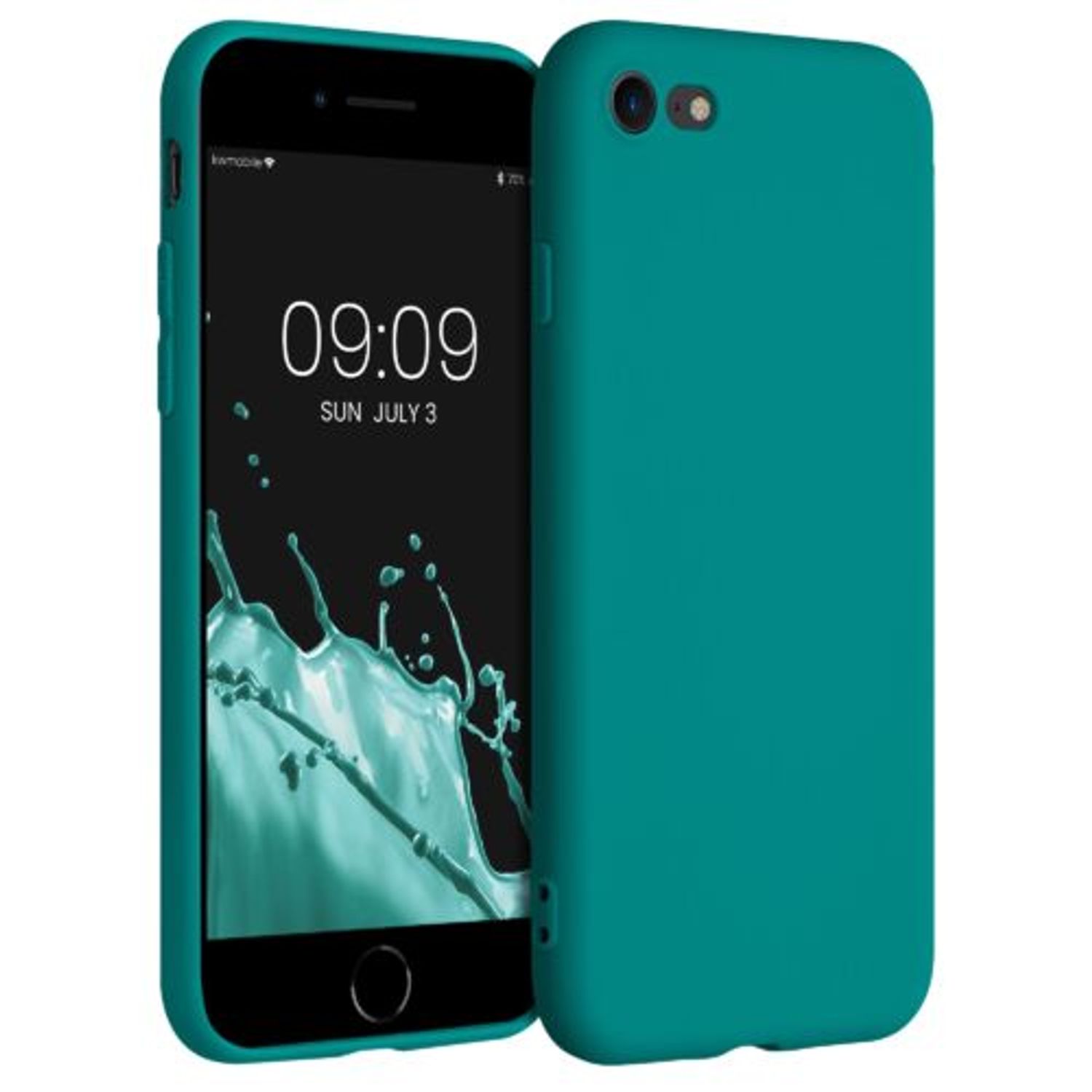 Husa pentru Apple iPhone 8/iPhone 7/iPhone SE 2, Silicon, Verde, 39458.78 fotografia produsului